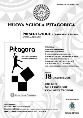 Presentazione testo Pitagora - Storia di un bambino diventato immortale