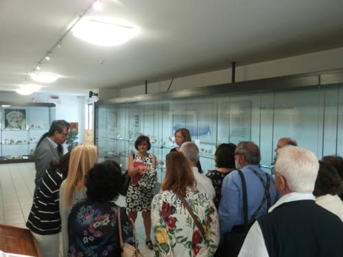 La delgazione di Samo a Crotone per il gemellaggio - visita al Museo